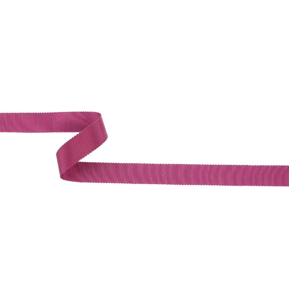 Dark Pink Recycled Polyester Petersham Grosgrain Ribbon - 15mm - Joann Fabrics