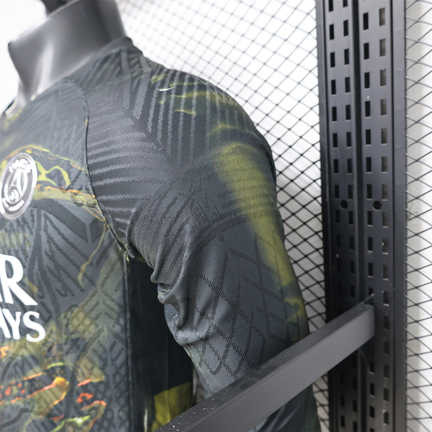 Paris Saint-Germain PSG 25-26 Night Version Fifth Long Sleeves Jersey - Player Version - UnitedFutballJersey
