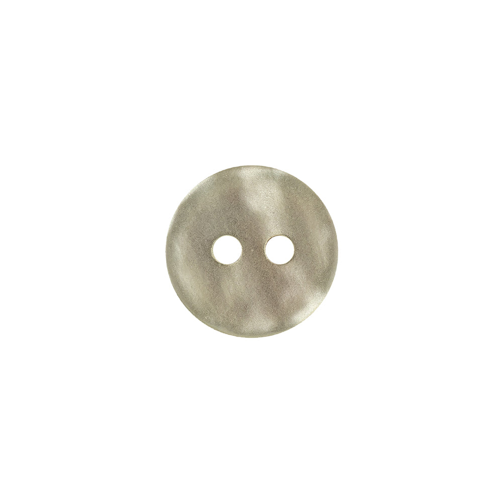 Shiny Gray Smooth Top 2-Hole Plastic Shirt Button - 20L/12.5mm - Joann Fabrics