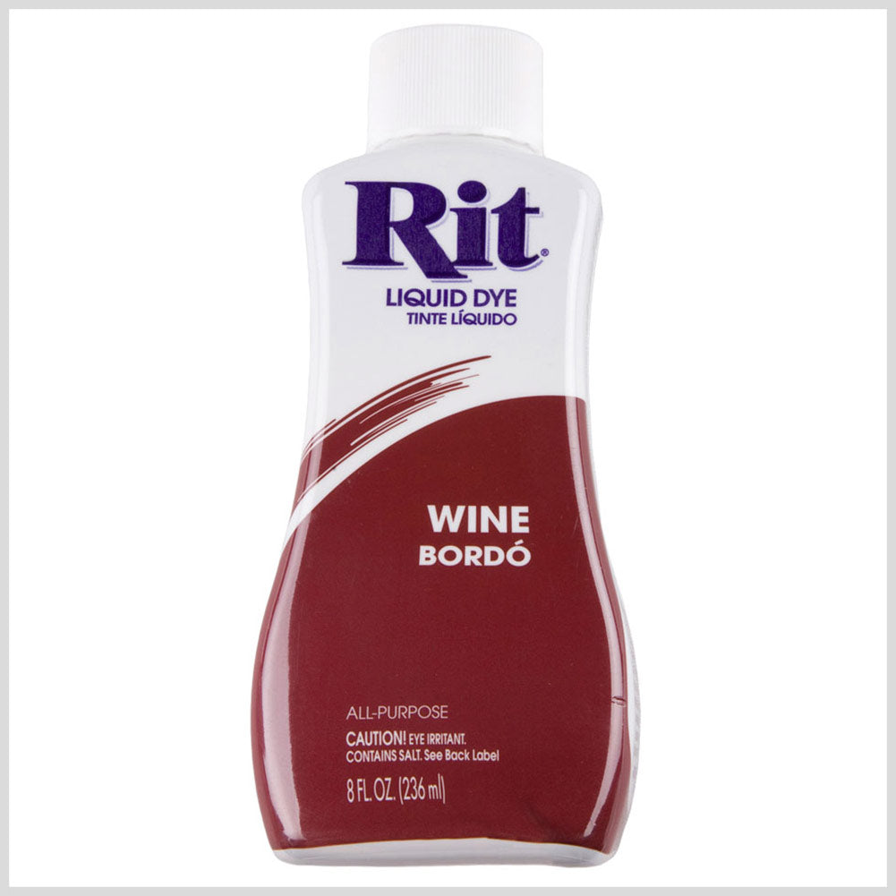 Rit All-Purpose Liquid Fabric Dye - Wine - 8oz Bottle - Joann Fabrics