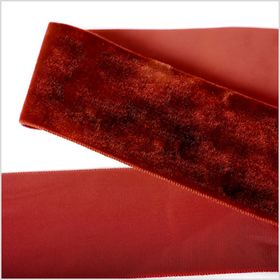 Single Faced Velvet Ribbon Made in Italy - 2