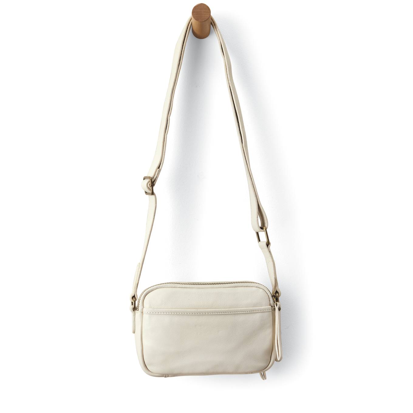 Zip-Top Leather Crossbody Bag by Born® - Northstyle Catalog