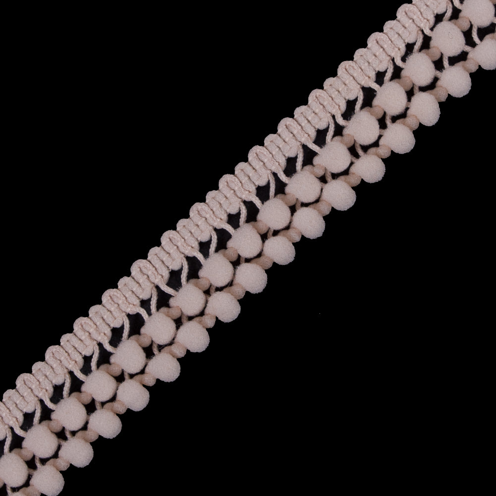 Light Blush Two Row Mini Pom Pom Trim - Joann Fabrics