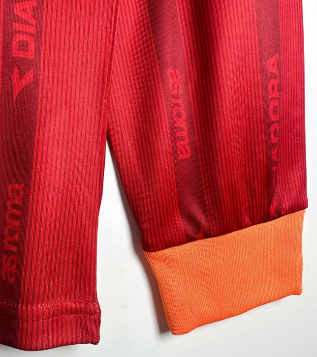 1999/2000 Long Sleeve Retro Roma Third Away Football Jersey 1:1 Thai Quality