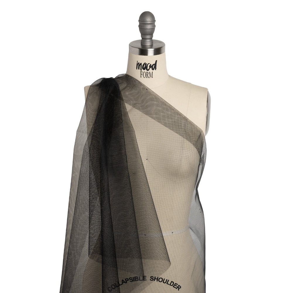 Diamond Net Tulle - Black - Designer Deadstock - Joann Fabrics