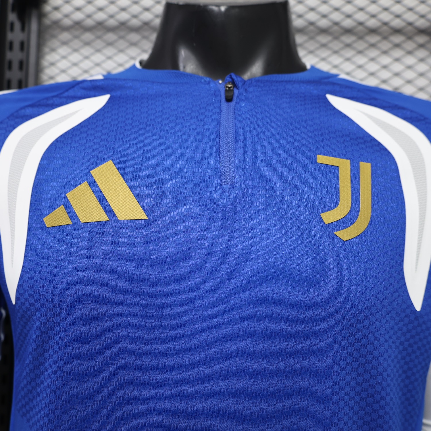 Juventus 26-27 Blue Long Sleeves Training Jersey - Player Version - UnitedFutballJersey