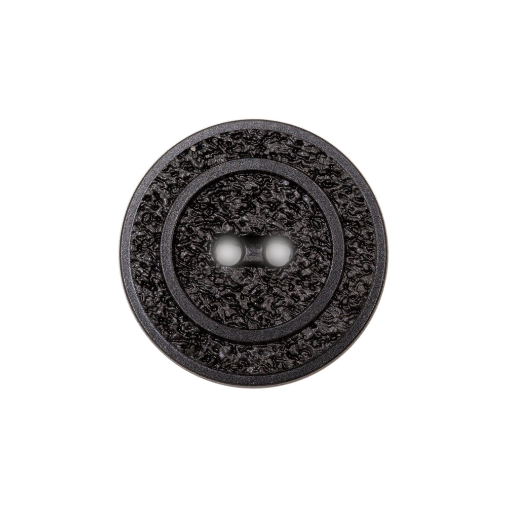 Italian Black Gravel 2-Hole Button - 36L/23mm - Joann Fabrics