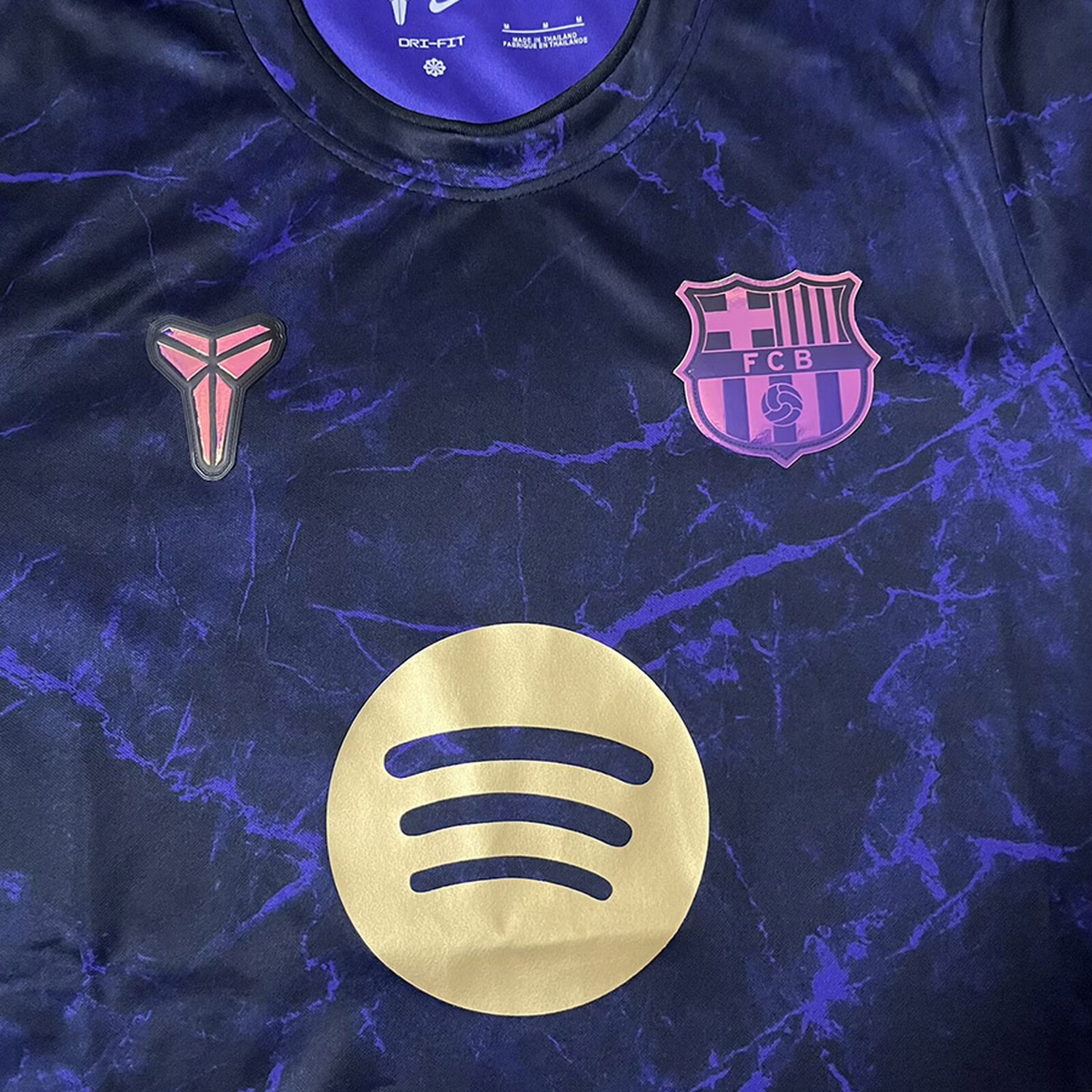 Barcelona 26-27 Purple Black Pre-Match Training Jersey - Fans Version - UnitedFutballJersey