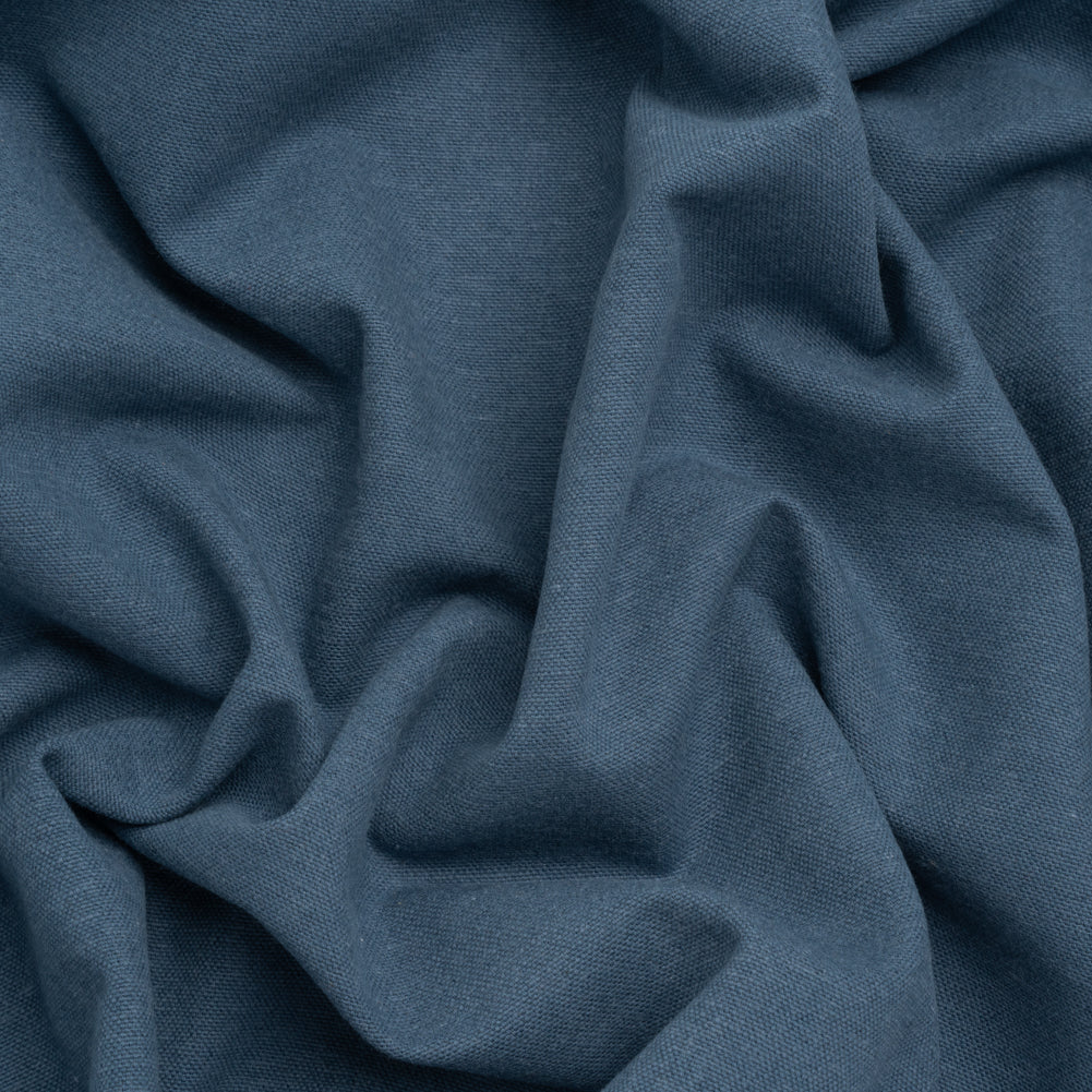 Double Wide Brushed Cotton and Linen Woven - Navy - British Imported - Joann Fabrics
