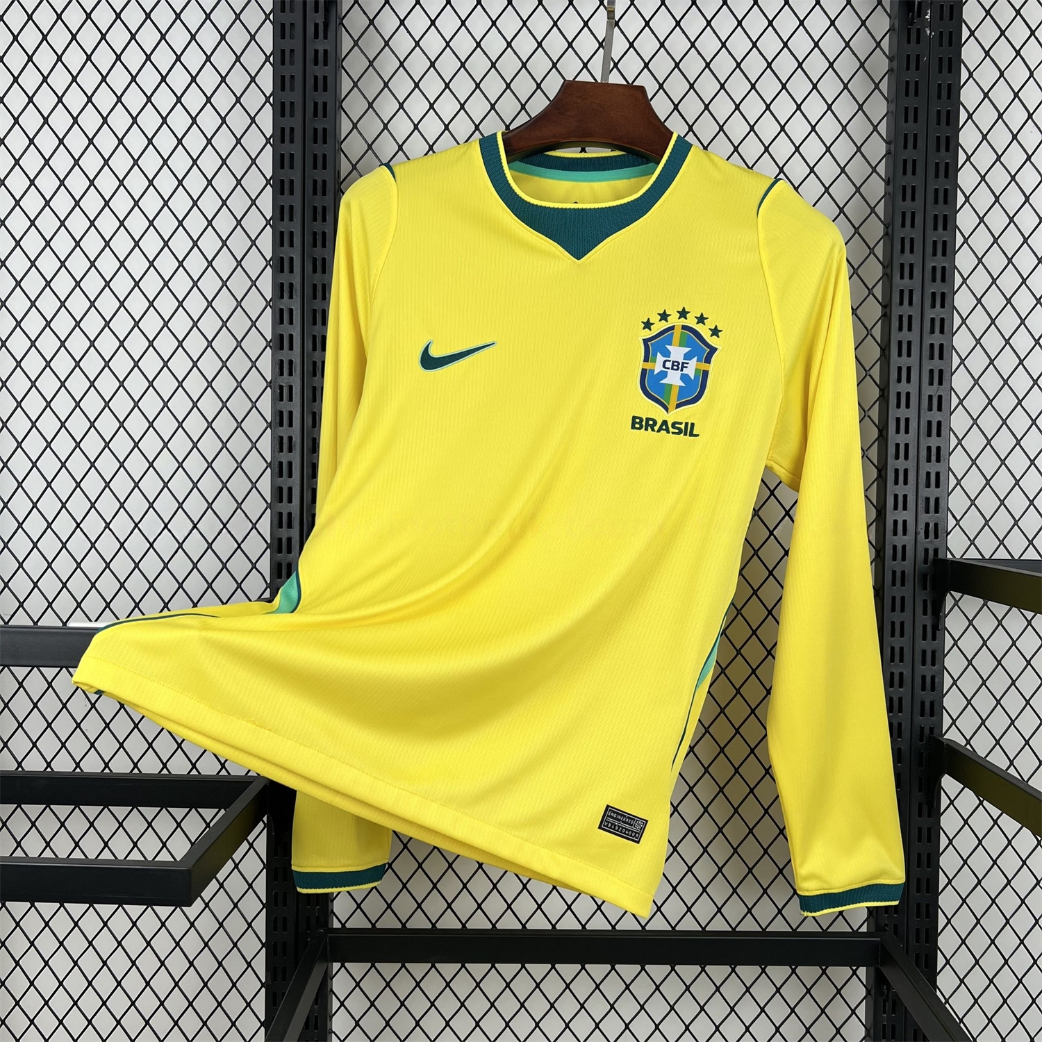 Brazil 2026 Home Long Sleeve Jersey - Fans Version - UnitedFutballJersey