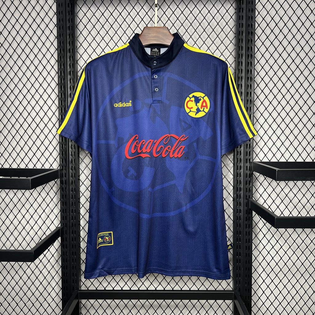 1998/1999 Retro Club América White Corteiz Jersey 1:1 Thai Quality