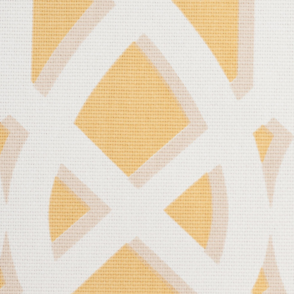 Egg Yolk Geometric Heavyweight Cotton - Joann Fabrics