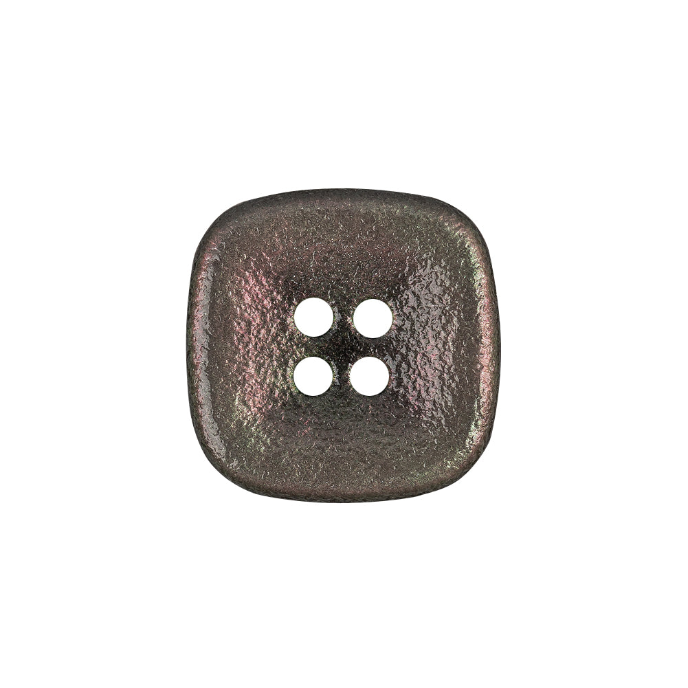 Gray Iridescent 4-Hole Plastic Square Button - 36L/23mm - Joann Fabrics