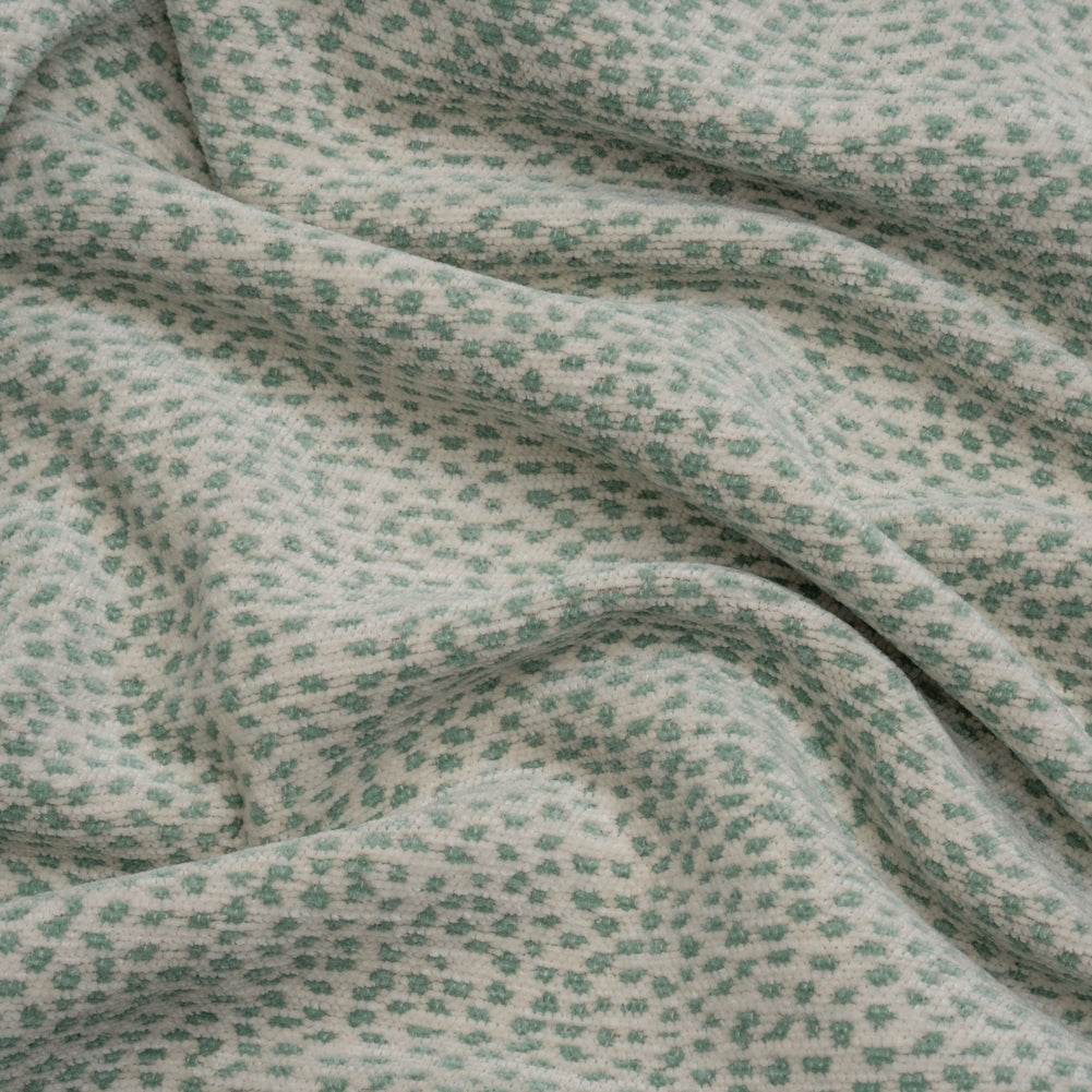 Upholstery Chenille - Spa Spotted - Remus Collection - Joann Fabrics