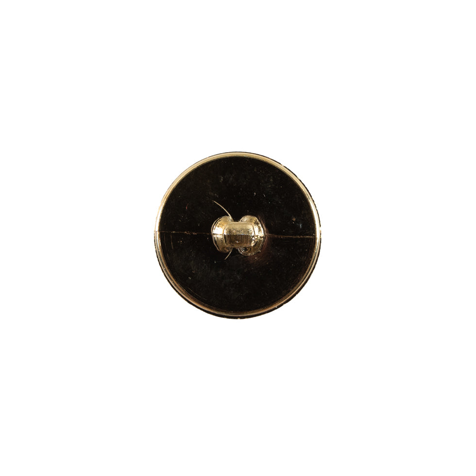 Italian Gold Basketwoven Shank Back Plastic Button - 20L/12.5mm - Joann Fabrics