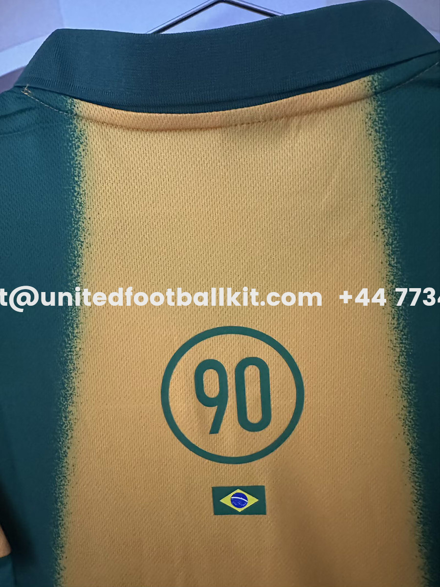 Retro Brazil 2026 x Scott Cactus Jack Total 90 Yellow Jersey - UnitedFutballJersey
