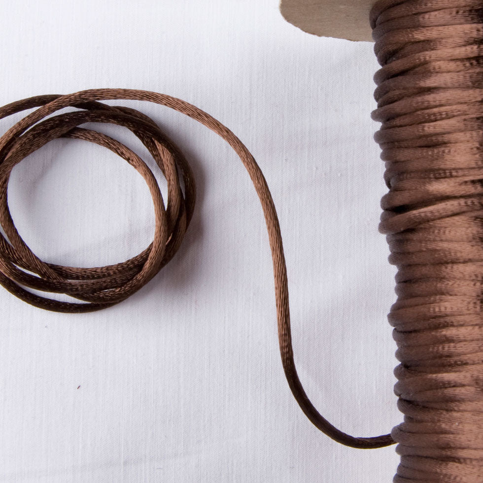 2mm Medium Brown Rattail Cord - Joann Fabrics