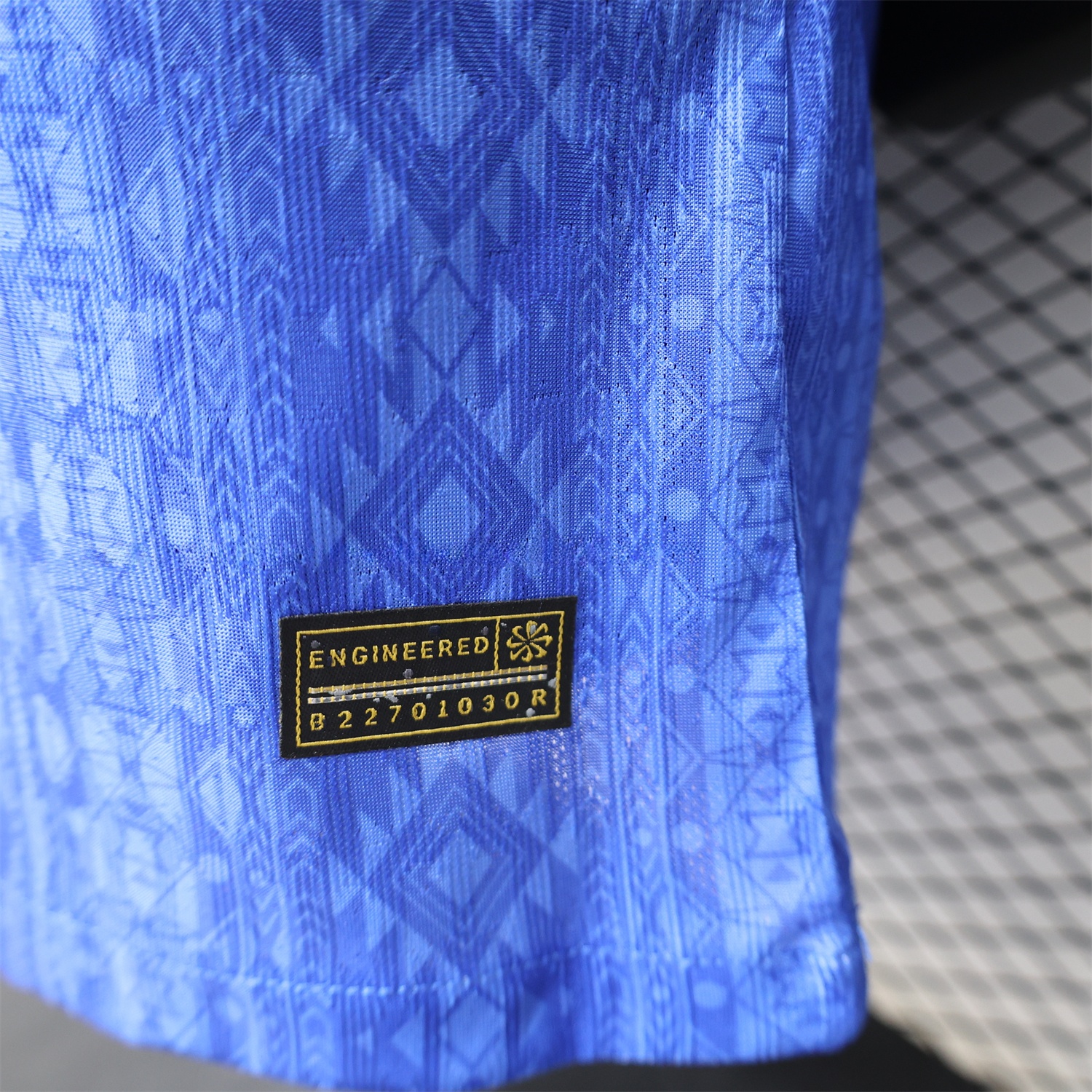 Brazil 2026 Diamond Texture Blue Special Jersey - Player Version - UnitedFutballJersey