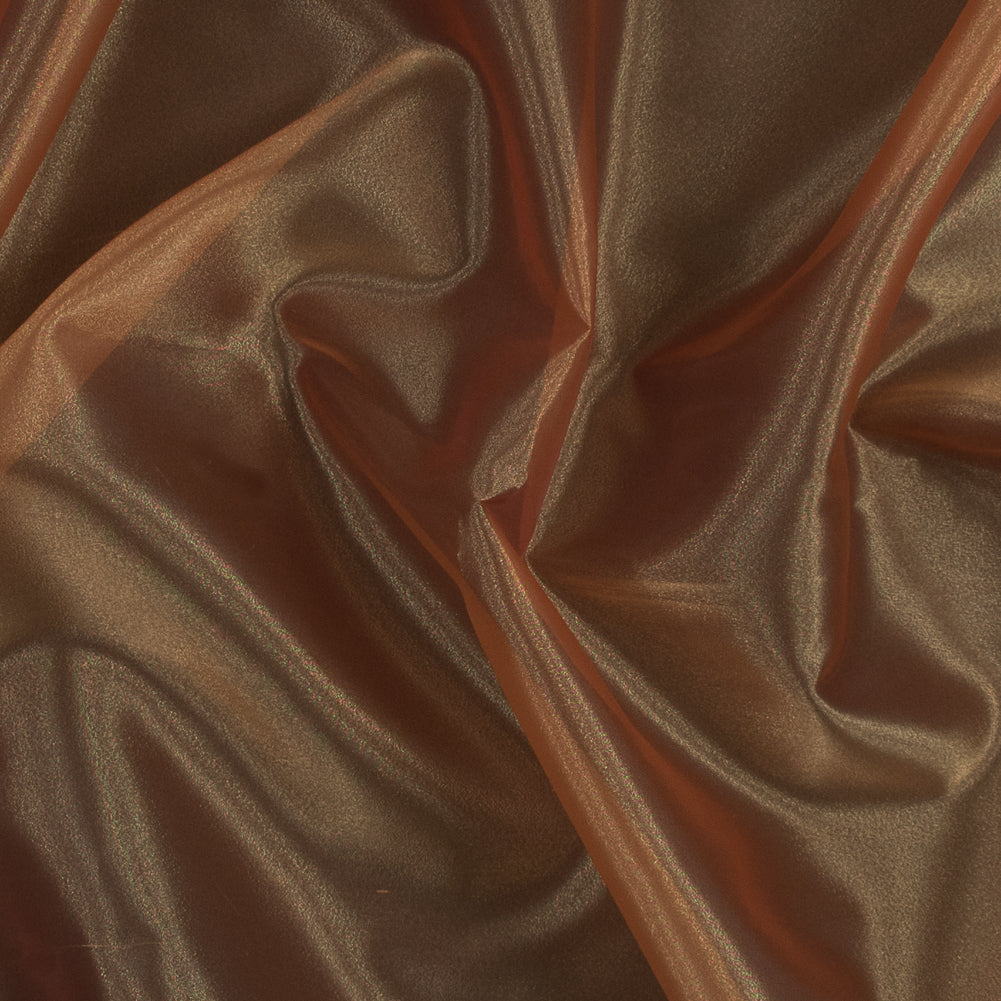 Iridescent Polyester Organza - Orange - Joann Fabrics