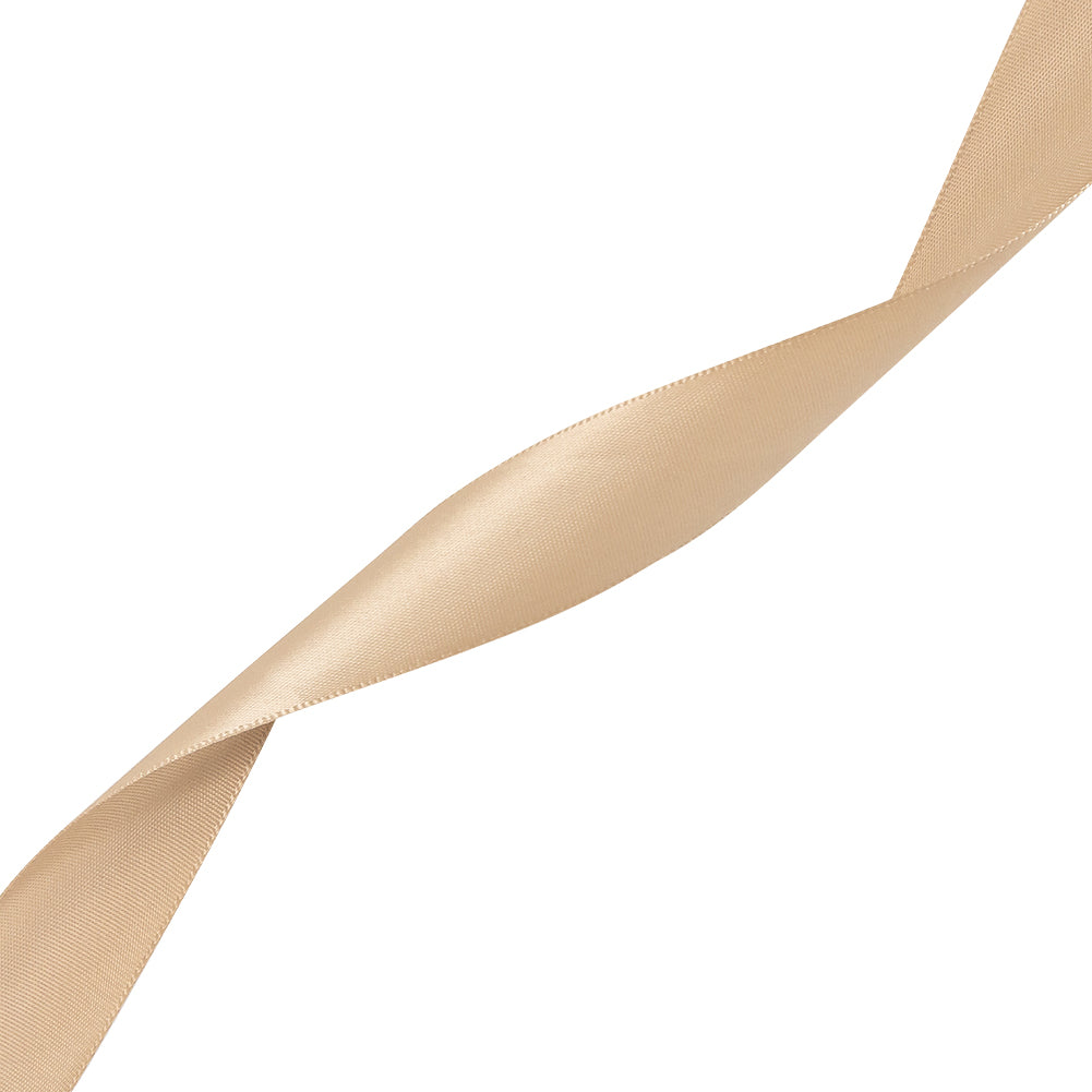 Doeskin Single-Faced Satin Ribbon - 0.75