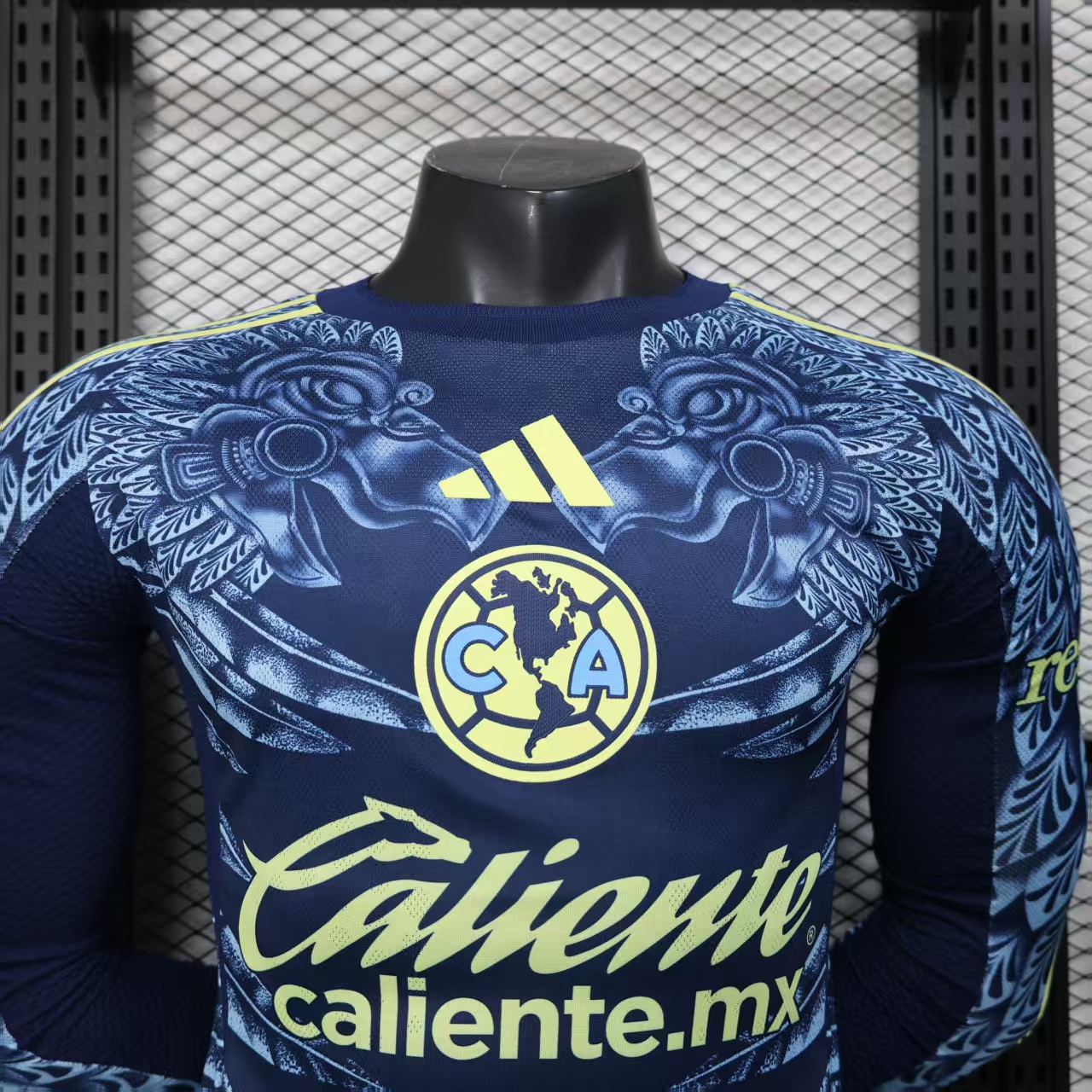 2025/2026 Long Sleeve Player Version Club América Away Football Jersey 1:1 Thai quality