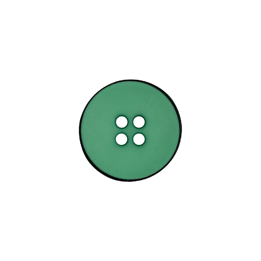 Italian Green 4-Hole Plastic Button - 24L/15mm - Joann Fabrics