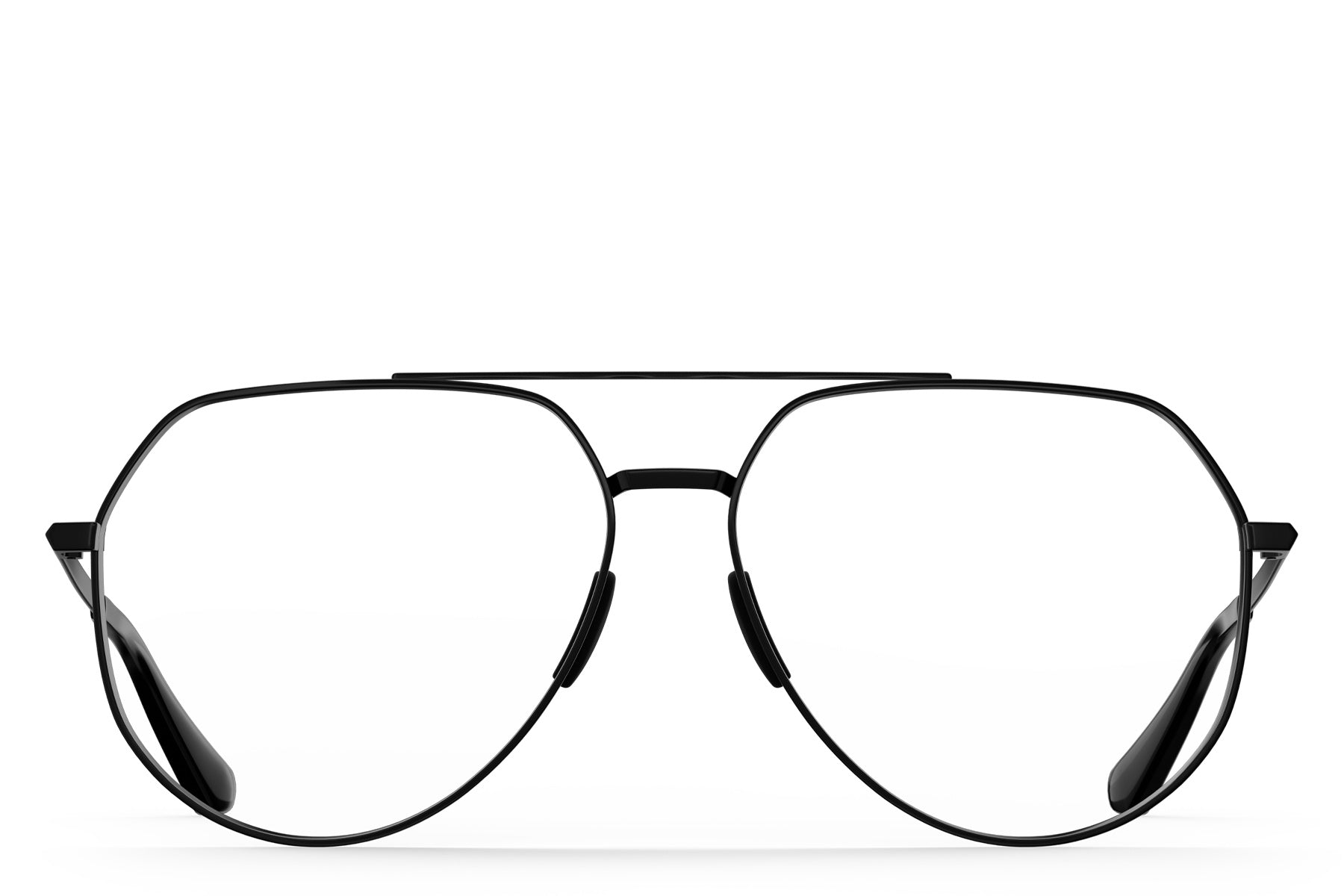 Tangle Free Aviator Hex Rx – Black