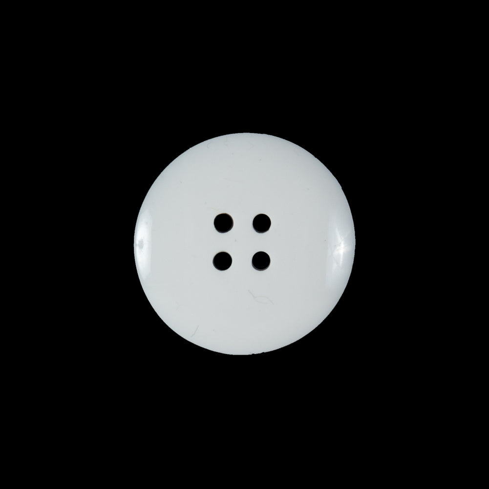 White and Black Plastic 4-Hole Button - 32L/20mm - Joann Fabrics