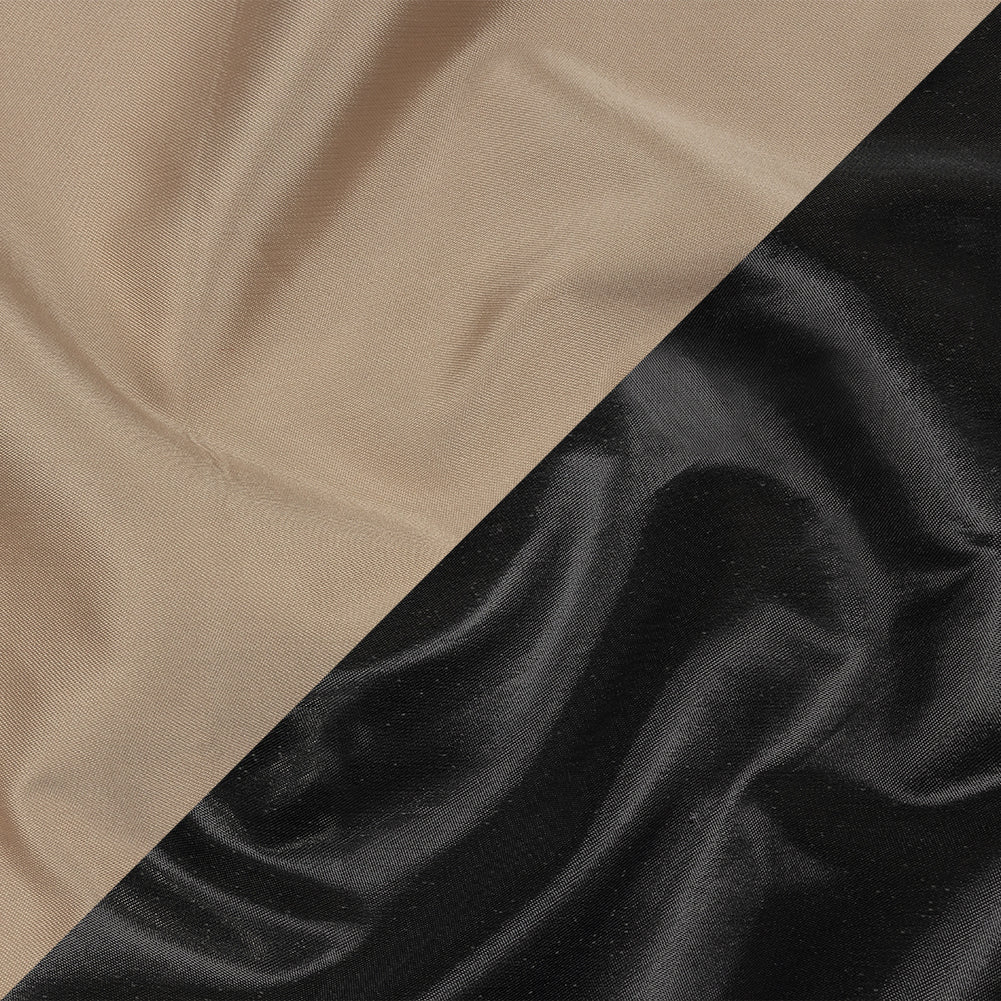 Olwyn Metallic Charcoal and Nude Double Faced Luxury Mikado - Joann Fabrics