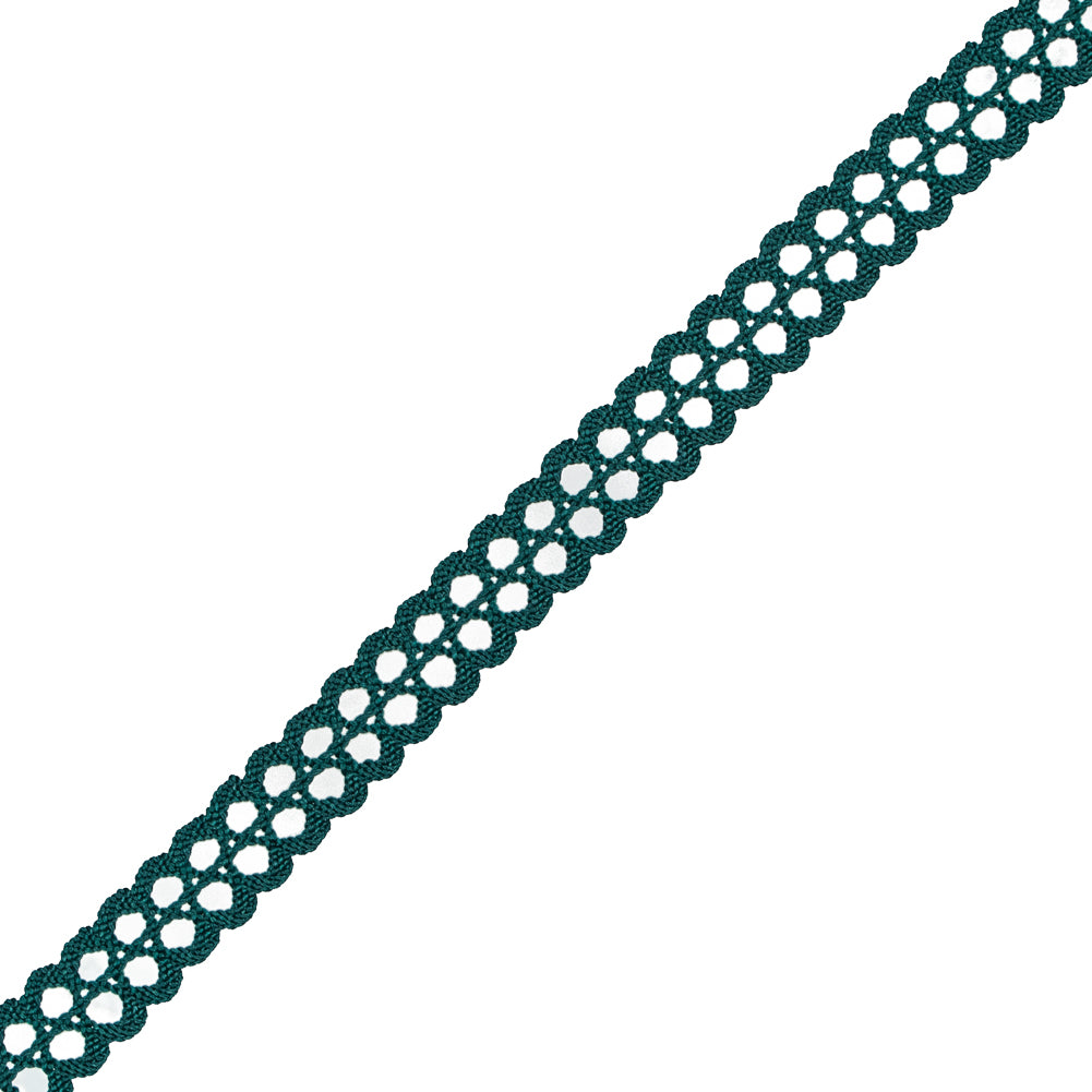 Emerald European Crochet Trim - 0.75