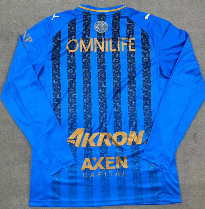 2025/2026 Long Sleeve Chivas Third Away Football Jersey 1:1 Thai Quality