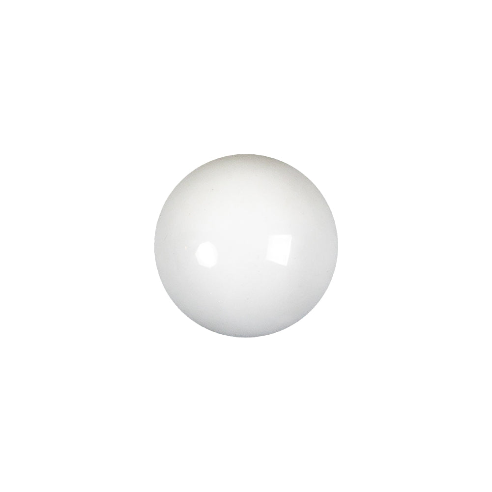 Vintage White Glass Cabochon Ornament - 13mm - Joann Fabrics