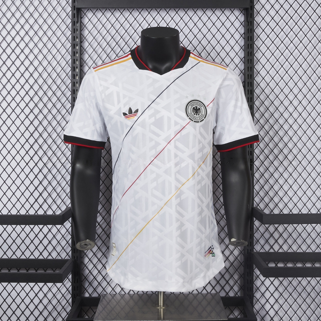 Germany 2026 Diagonal Stripes White Special Jersey - Player Version - UnitedFutballJersey