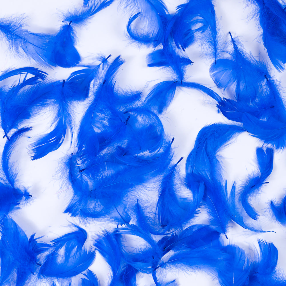 Blue 5 Gram Bag of Feathers - Joann Fabrics