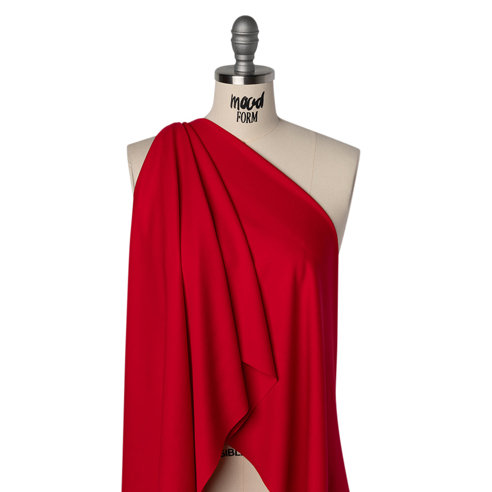 Lightweight Stretch Ponte Knit - Red - Hesperia Collection - Joann Fabrics