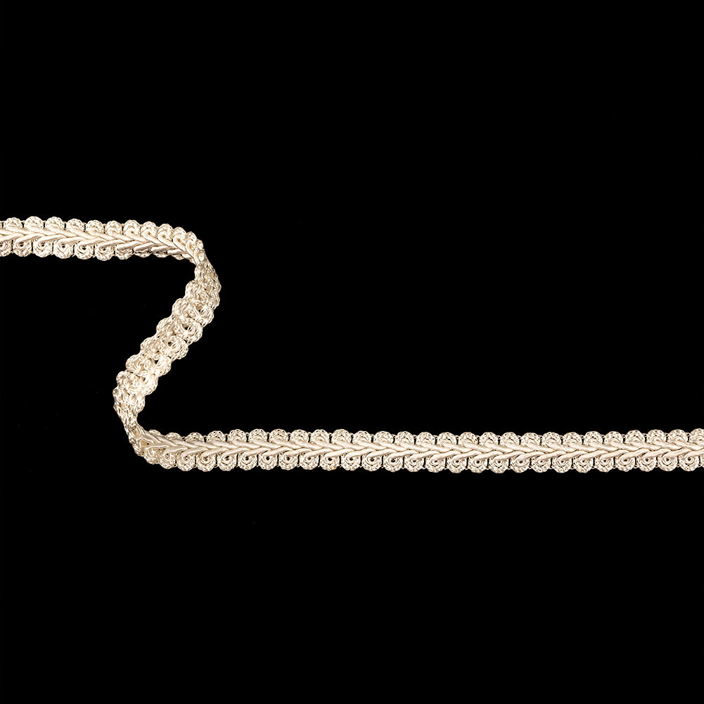 White Swan Gimp Braided Trim - 0.5