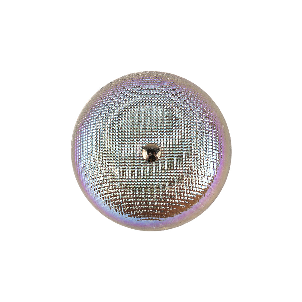 Cyan, Lavender and Opal Iridescent Translucent Shank Back Button - 36L/23mm - Joann Fabrics