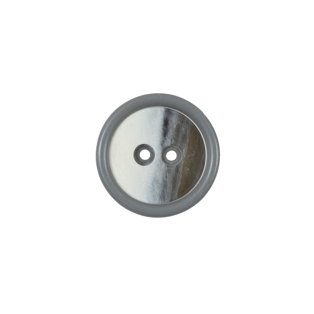 Gray, Beige and White 2-Hole Plastic Button - 24L/15mm - Joann Fabrics