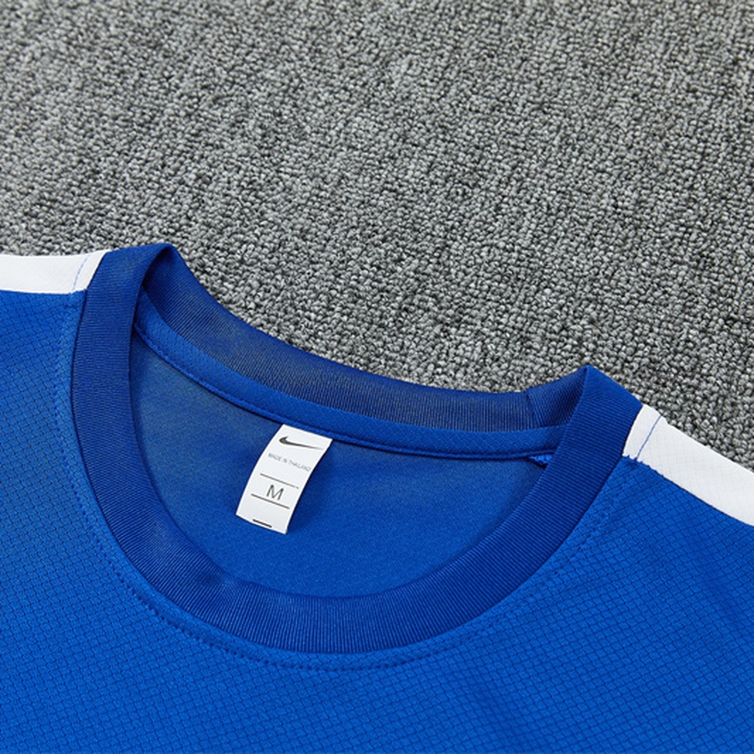 C.H.E.L.S.E.A 26-27 Kids Short-Sleeve Training Set - Royal Blue Top & Black Shorts - UnitedFutballJersey