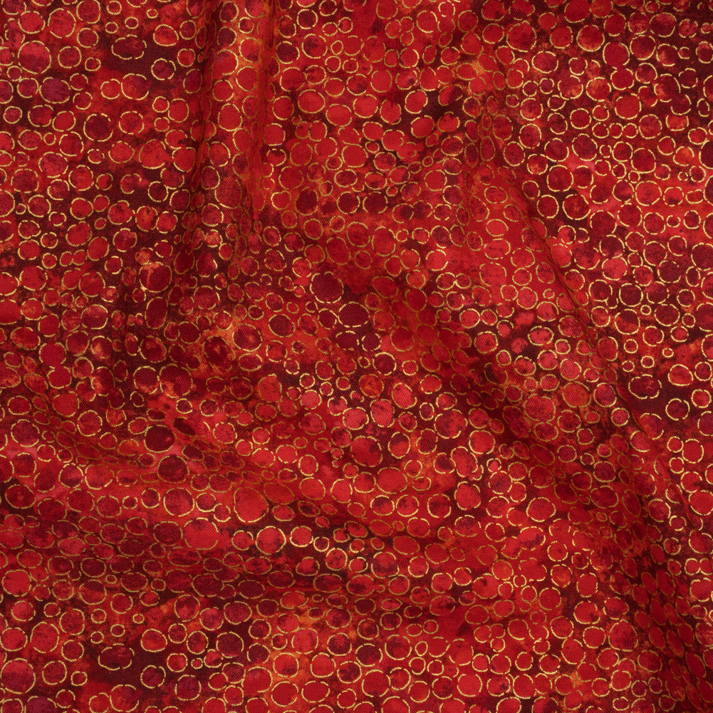 Metallic Printed Quilting Cotton by Northcott - Tutti Fruiti River Rocks - Shimmer Collection - Joann Fabrics