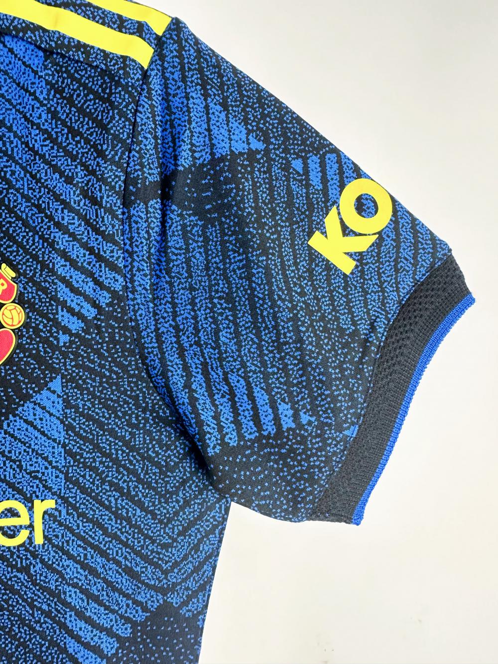 2021-2022 Retro Manchester United Third Away Football Shirt 1:1 Thai Quality