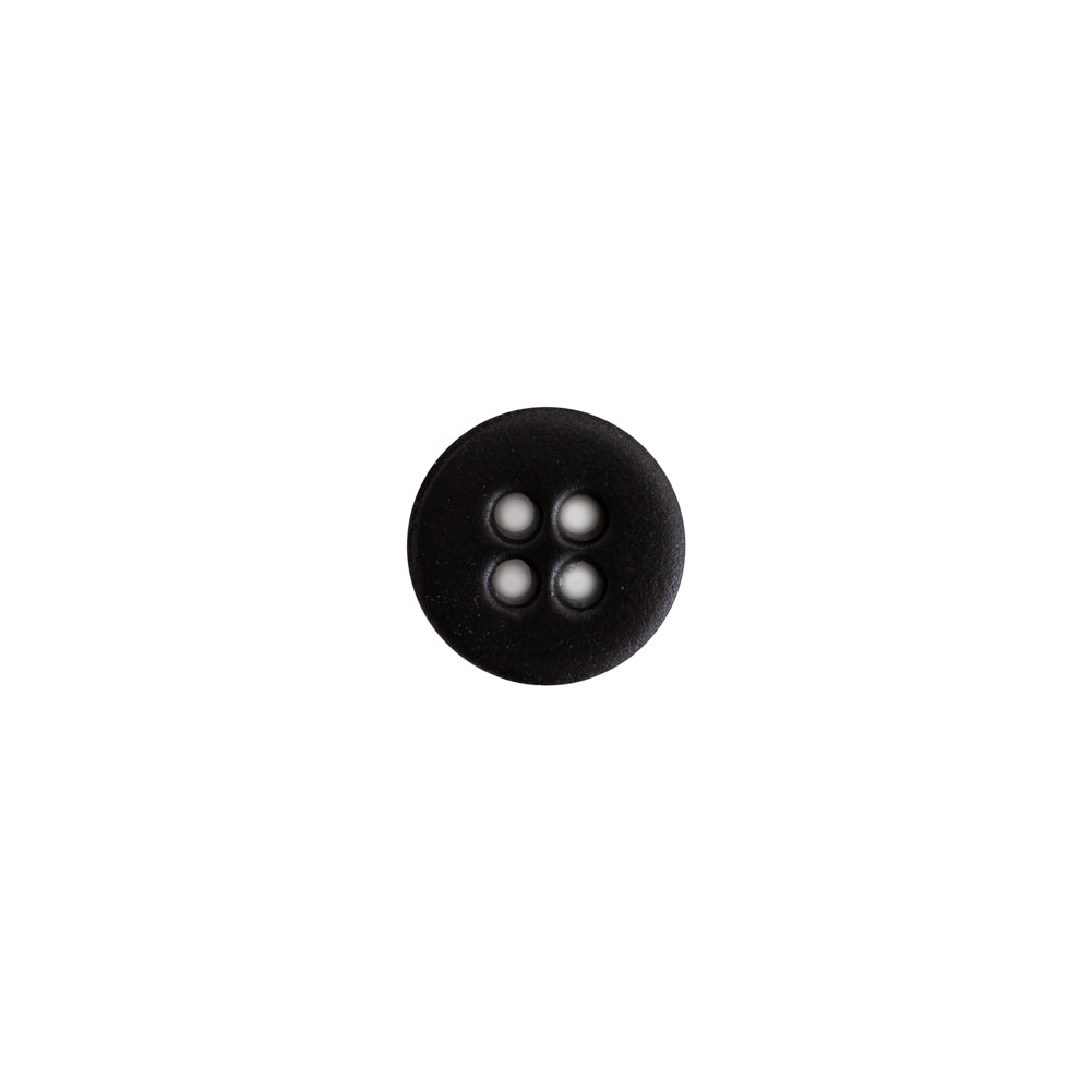 Italian Black Plastic 4-Hole Button - 16L/10mm - Joann Fabrics