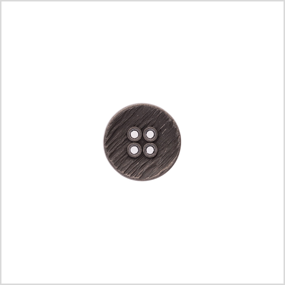 Italian Silver Zamac Embossed Button - 24L/15mm - Joann Fabrics
