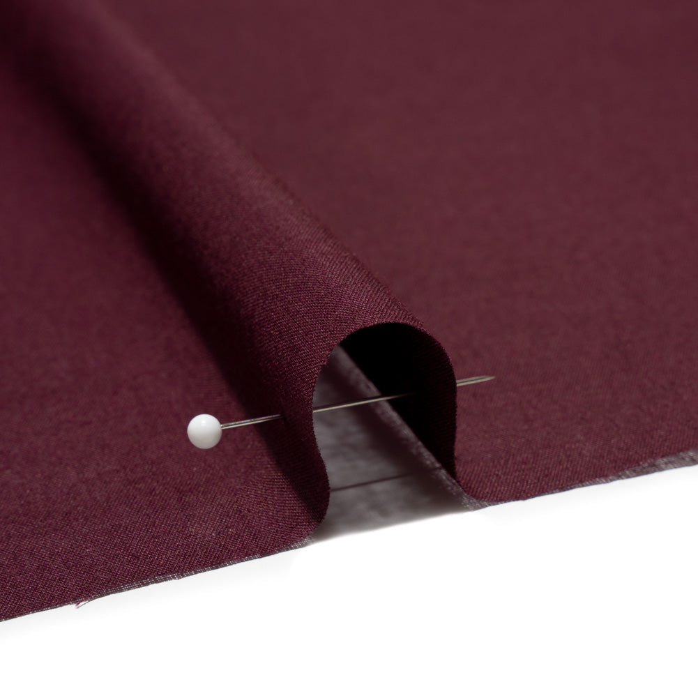 Mercerized Organic Egyptian Cotton Voile - Burgundy - Toulouse Collection - Joann Fabrics