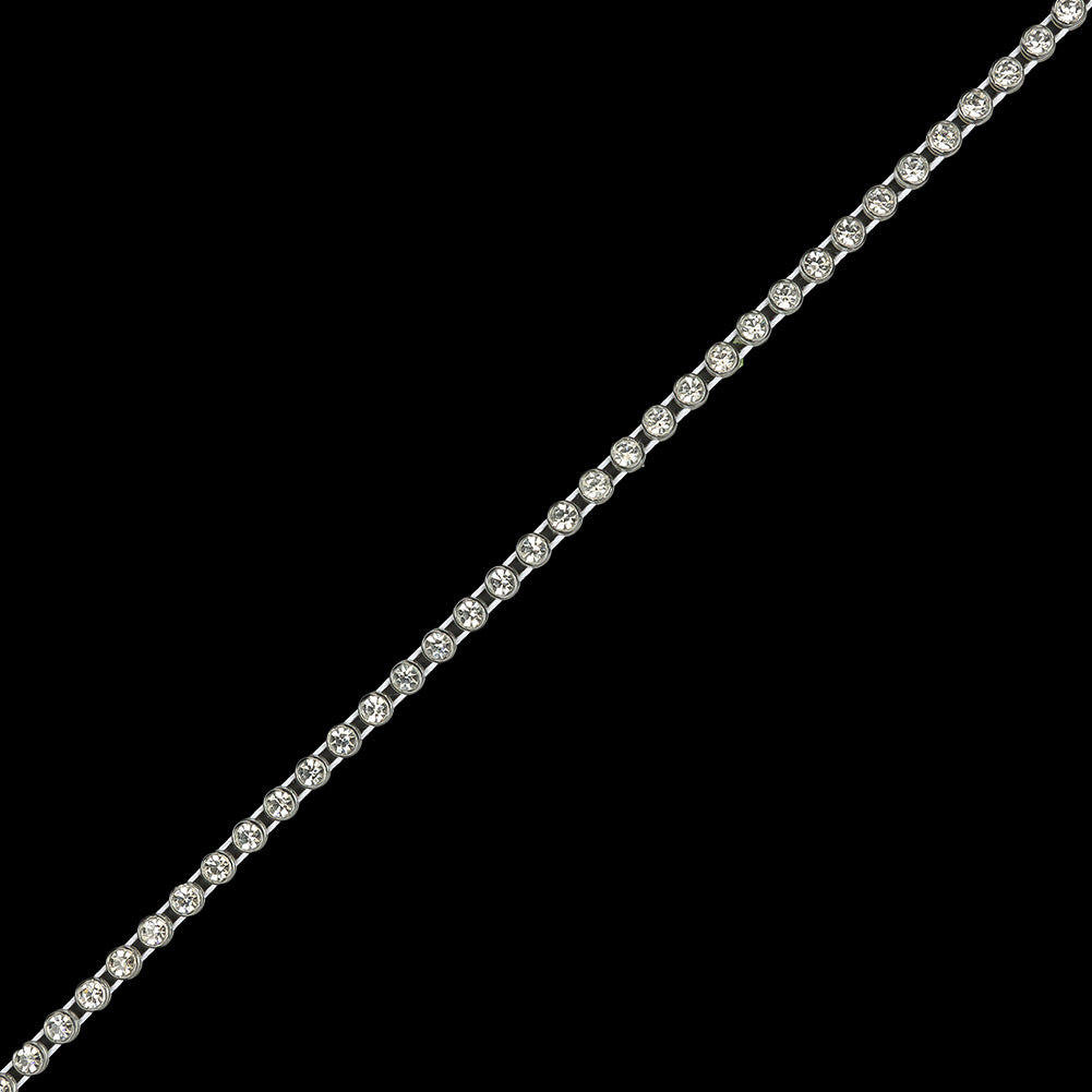 Vintage Crystal and Clear Rhinestone Trimming - 3mm - Joann Fabrics