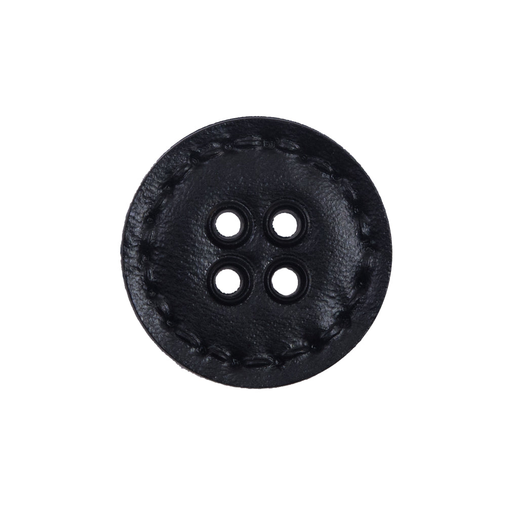 Black Plastic 4-Hole Button - 36L/23mm - Joann Fabrics