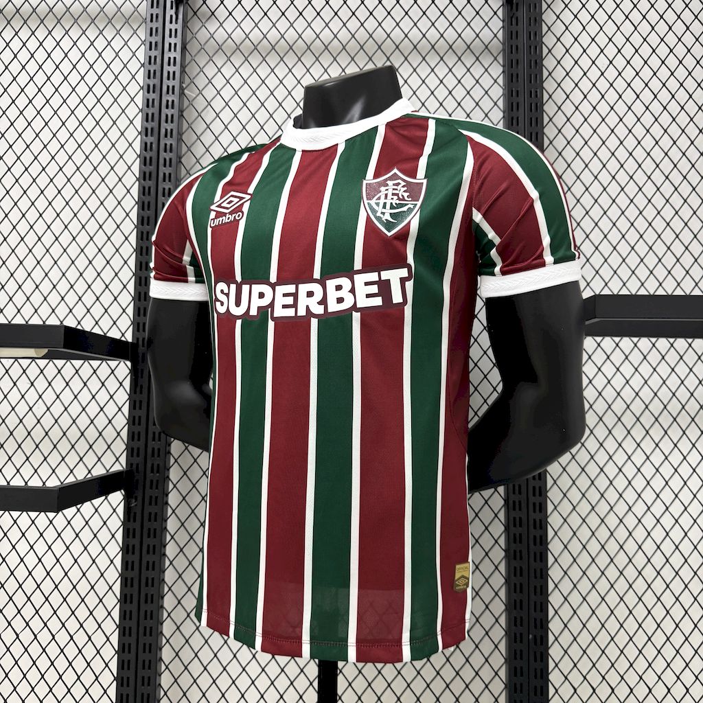 2025/2026 Player Version Fluminense Home Football Jersey 1:1 Thai Quality