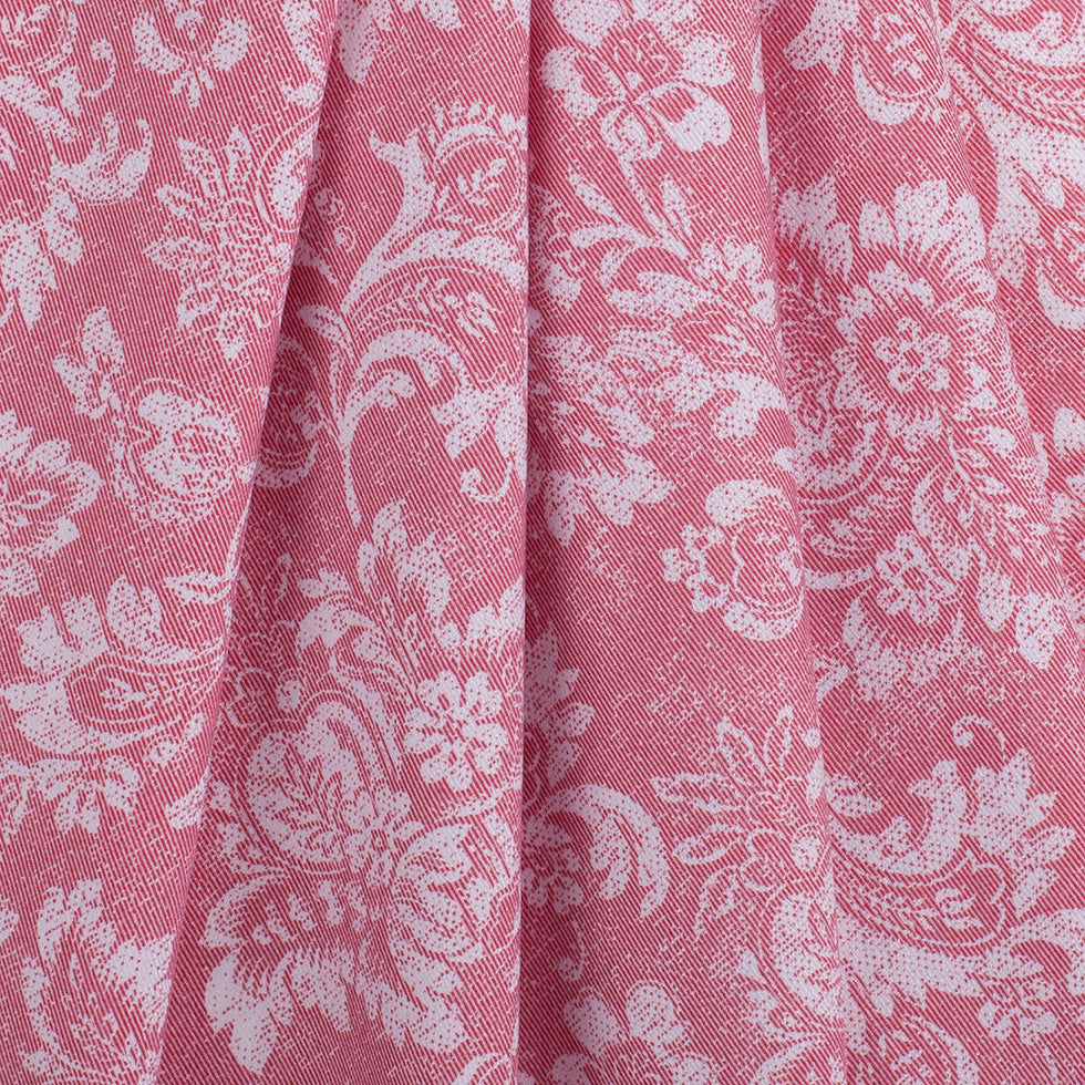 Dusted Brick Aruban Floral Rayon-Polyester Twill - Joann Fabrics