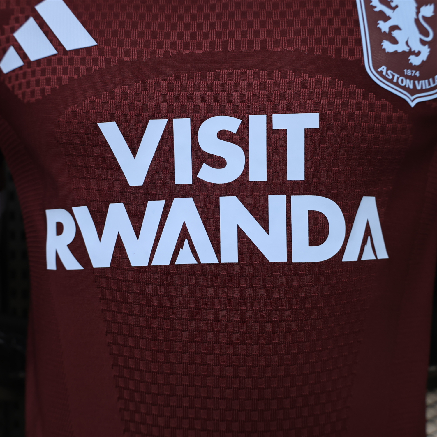 Aston Villa 26-27 Home JerseyWith Sponsors - Player Version - UnitedFutballJersey