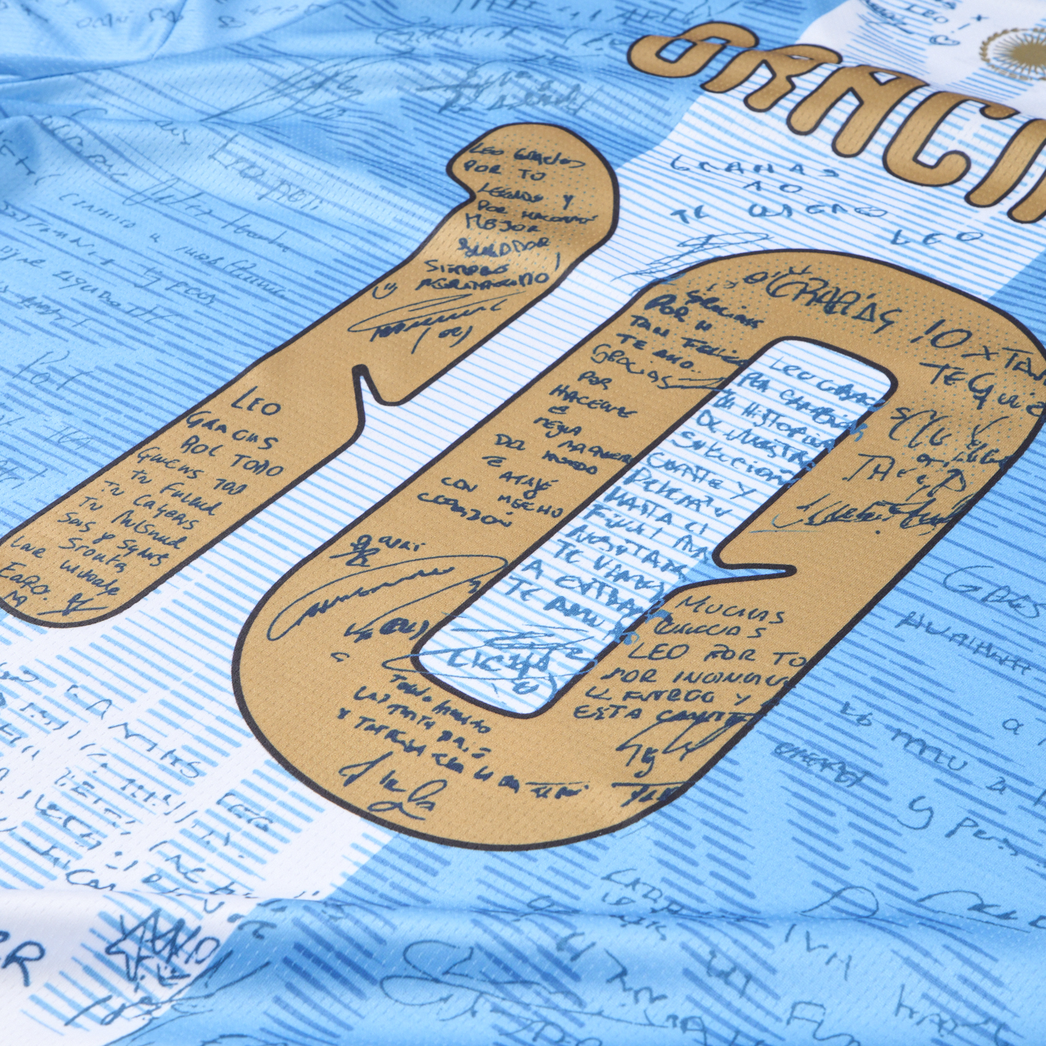【Signed Version】Argentina 2026 Messi Anniversary Special Jersey - Fans Version - UnitedFutballJersey